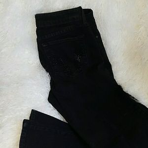 Dark womens jeans